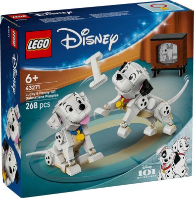 LEGO® Disney 43271 101 Dalmatiner Lucky och Penny