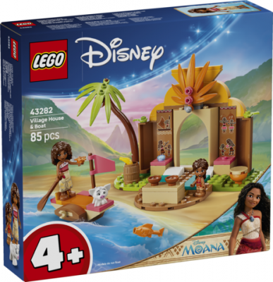 LEGO® Disney 43282 Byhus & båt
