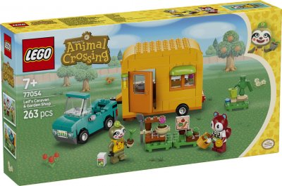 LEGO® Animal Crossing 77054 Leif med husvagn och trädgårdsbutik