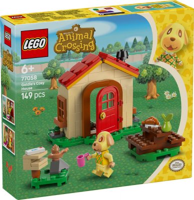 LEGO® Animal Crossing 77058 Det mysiga huset där Goldie bor