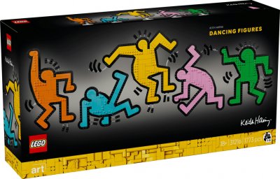 LEGO® Art 31216 Keith Haring: Dansande figurer