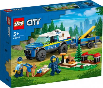 LEGO® City 60369 Polisens mobila hundträning
