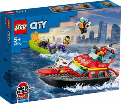 LEGO® City 60373 Brandräddningsbåt