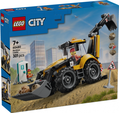 LEGO® City 60480 Gul grävlastare