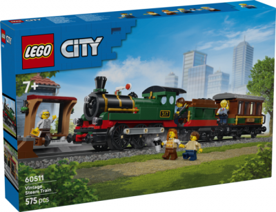 LEGO® City 60511 Gammaldags ångtåg