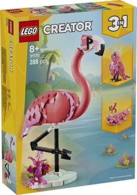 LEGO® Creator 31170 Vilda djur Rosa flamingo