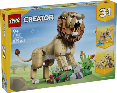 LEGO® Creator 31386 Vilda djur: Majestätiskt lejon