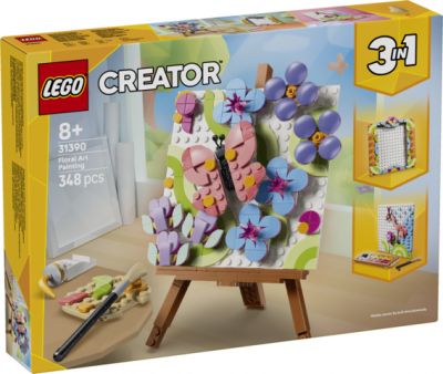LEGO® Creator 31390 Målning med blomsterkonst