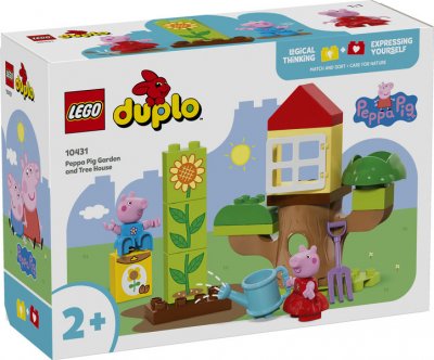 LEGO® DUPLO® 10431 Greta Gris Trädgård och trädkoja