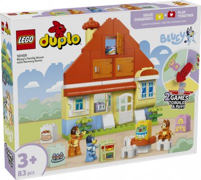 LEGO® DUPLO® 10459 Blueys hus med memoryspel