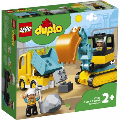 LEGO® DUPLO® 10931 Lastbil och grävmaskin