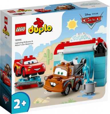 LEGO® DUPLO® 10996 Blixten McQueen och Bärgarns roliga biltvätt