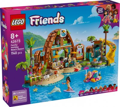 LEGO® Friends 42673 Familjesemester på strandresort