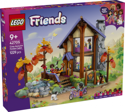 LEGO® Friends 42705 Mysig stuga i höstskogen