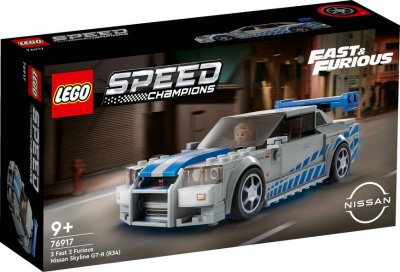 LEGO® Speed Champions 76917 2 Fast 2 Furious Nissan Skyline GT-R (R34) modell