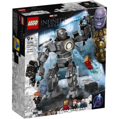 LEGO® Super Heroes 76190 Iron Man: Iron Mongers förödelse