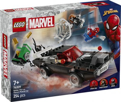 LEGO® Super Heroes 76309 Spider-Man mot Venoms muskelbil