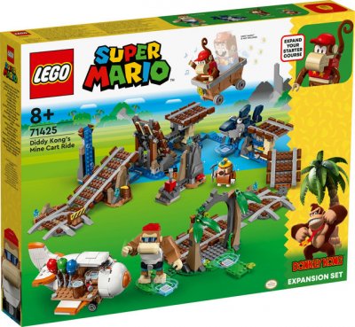 LEGO® Super Mario™ 71425 Diddy Kongs gruvvagnsfärd – Expansionsset