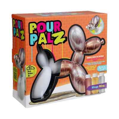 Pour Palz Ballonghunden, orange