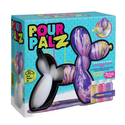 Pour Palz Ballonghunden, turkos