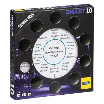 Smart 10 frågekort Swedish noir