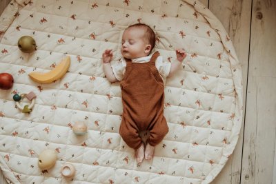 Babymatta PLAY & GO, Soft Organic Babymat Rabbit
