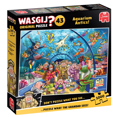 Wasgij Original #43 - Aquarium Antics!
